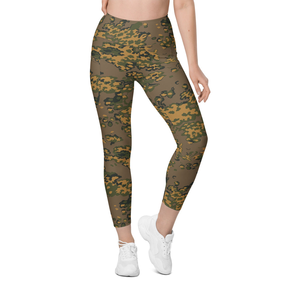 Russian Partizan SS Leto Autumn CAMO Leggings with pockets - Womens With Pockets