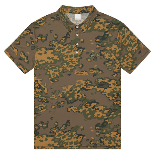 Russian Partizan SS Leto Autumn CAMO Men’s slim fit polo - XS - Mens Slim Fit Polo