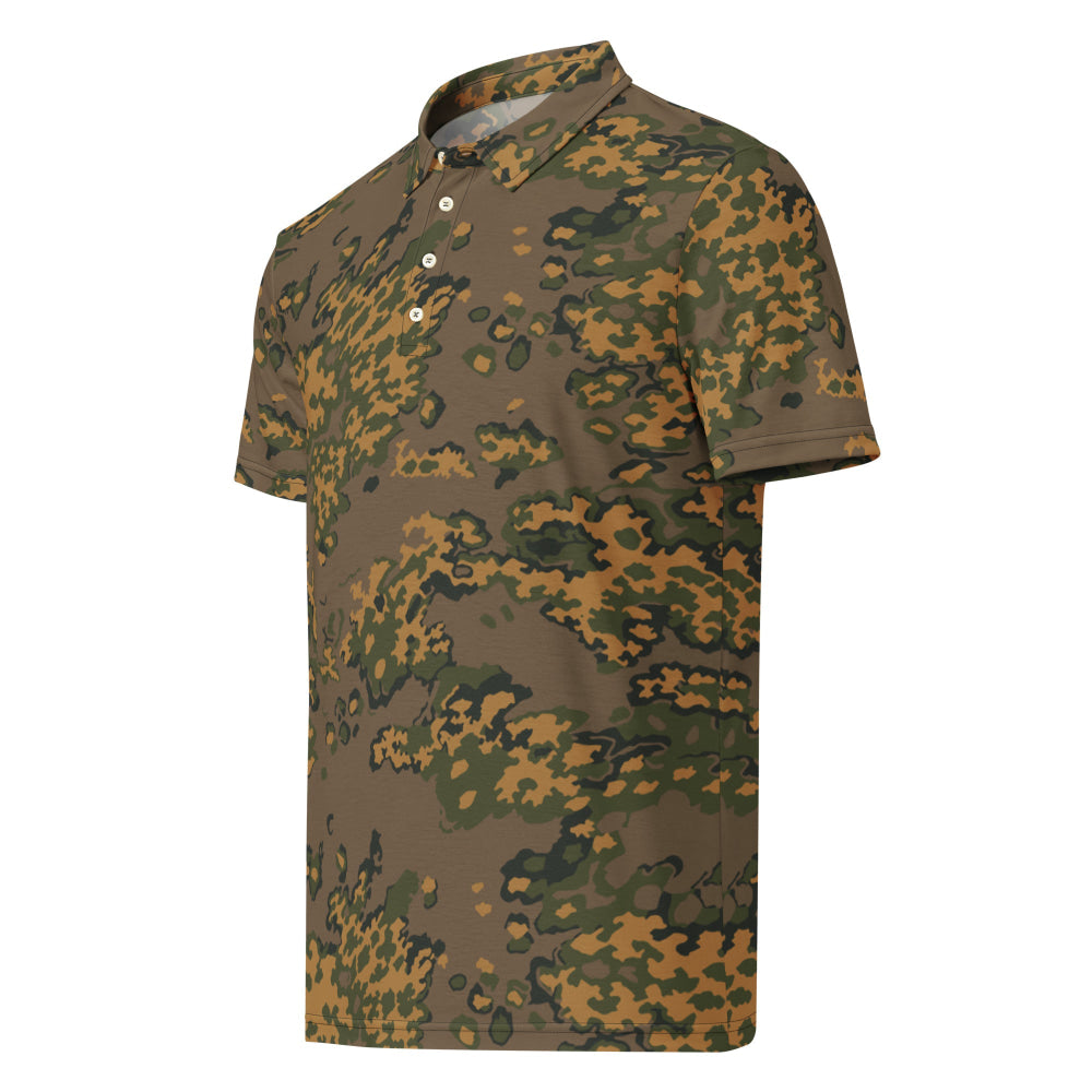 Russian Partizan SS Leto Autumn CAMO Men’s slim fit polo - Mens Slim Fit Polo