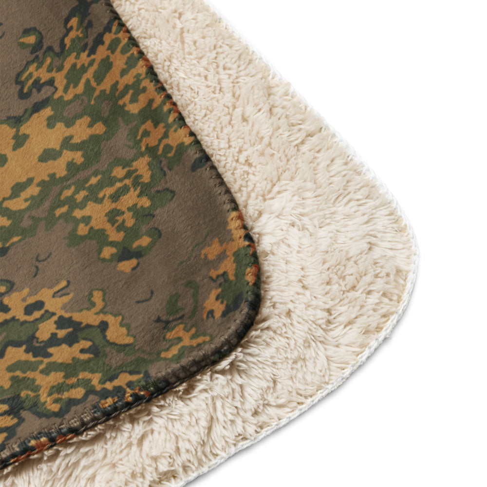 Russian Partizan SS Leto Autumn CAMO Sherpa blanket