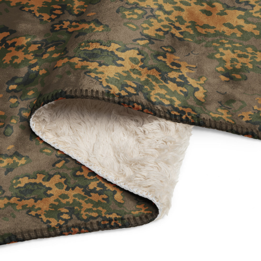 Russian Partizan SS Leto Autumn CAMO Sherpa blanket