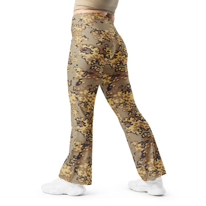 Russian Partizan SS Leto Fall CAMO Flare leggings - 2XS - Womens Leggings