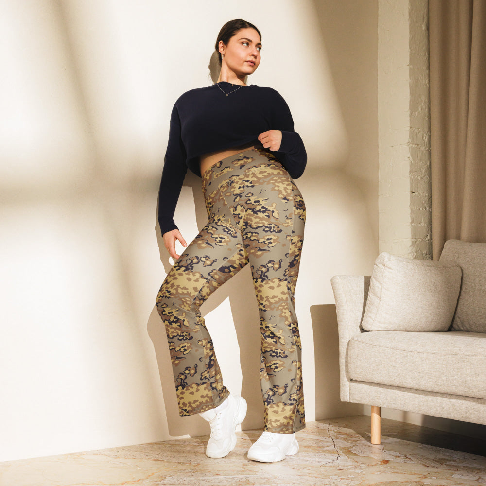 Russian Partizan SS Leto Fall CAMO Flare leggings - Womens Leggings