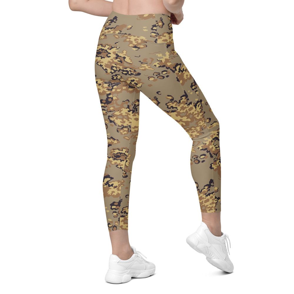 Russian Partizan SS Leto Fall CAMO Leggings with pockets - Womens With Pockets