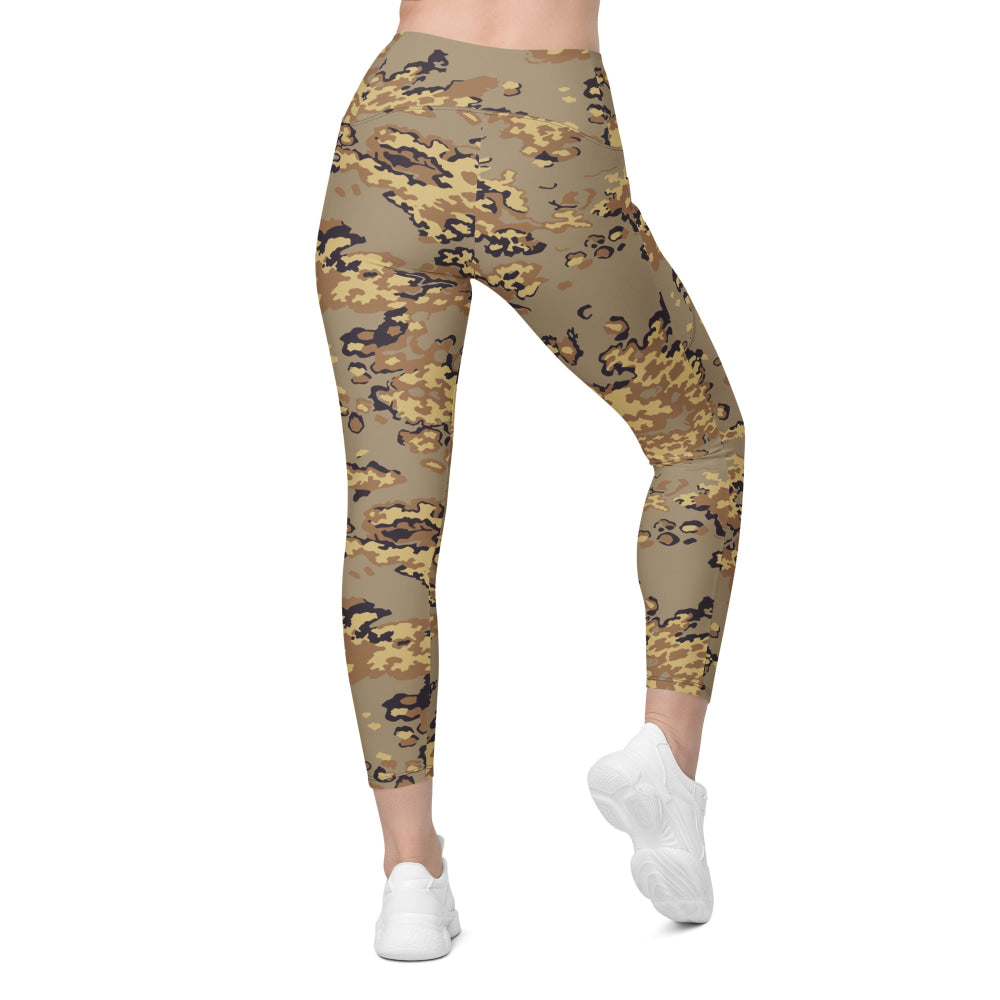 Russian Partizan SS Leto Fall CAMO Leggings with pockets - Womens With Pockets