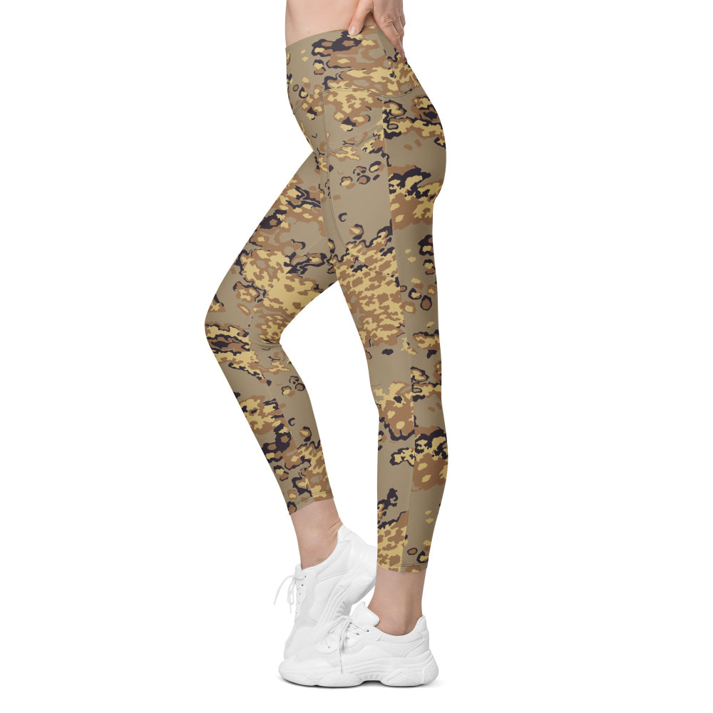 Russian Partizan SS Leto Fall CAMO Leggings with pockets - Womens With Pockets