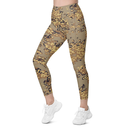 Russian Partizan SS Leto Fall CAMO Leggings with pockets - Womens With Pockets