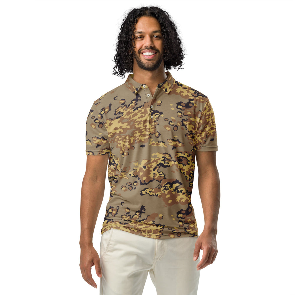 Russian Partizan SS Leto Fall CAMO Men’s slim fit polo