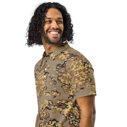 Russian Partizan SS Leto Fall CAMO Men’s slim fit polo