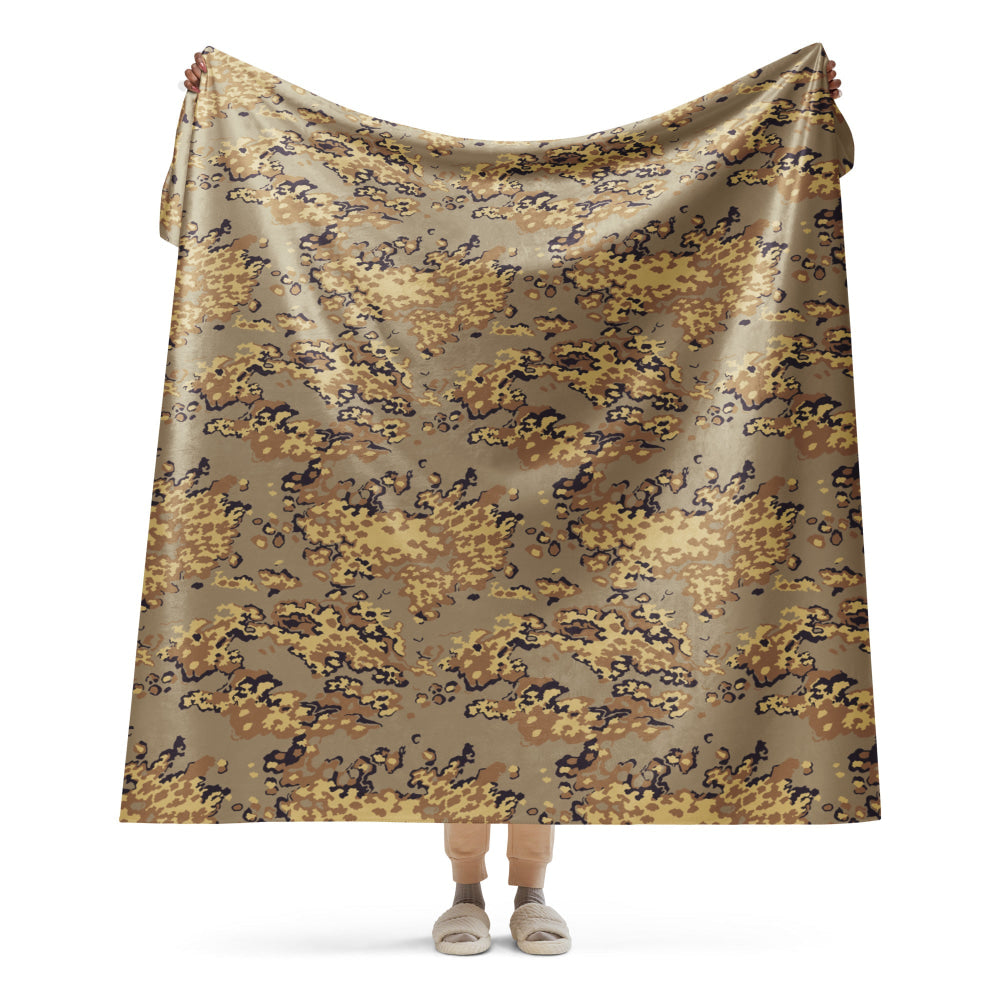 Russian Partizan SS Leto Fall CAMO Sherpa blanket - 60″×80″