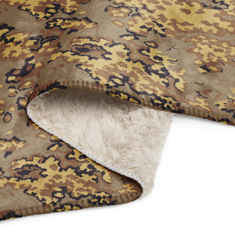 Russian Partizan SS Leto Fall CAMO Sherpa blanket