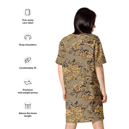 Russian Partizan SS Leto Fall CAMO T-shirt dress - Womens T-Shirt Dress