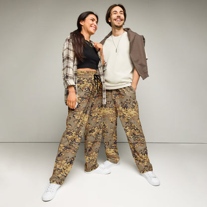 Russian Partizan SS Leto Fall CAMO Wide-leg joggers - 2XS - Unisex Joggers