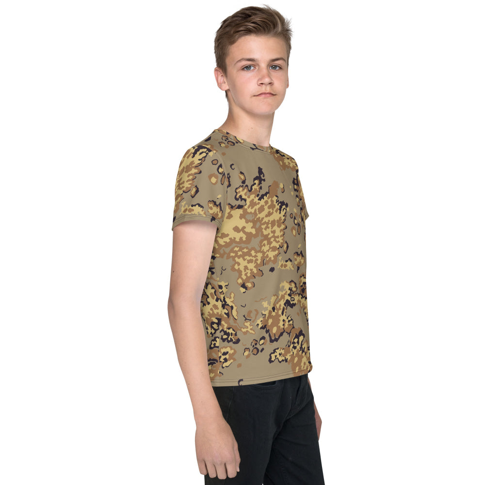 Russian Partizan SS Leto Fall CAMO Youth crew neck t-shirt - Crew Neck T-shirt