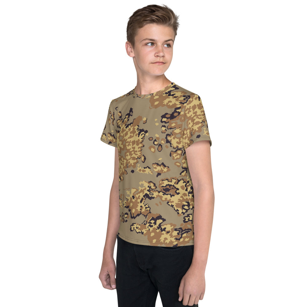 Russian Partizan SS Leto Fall CAMO Youth crew neck t-shirt - Crew Neck T-shirt