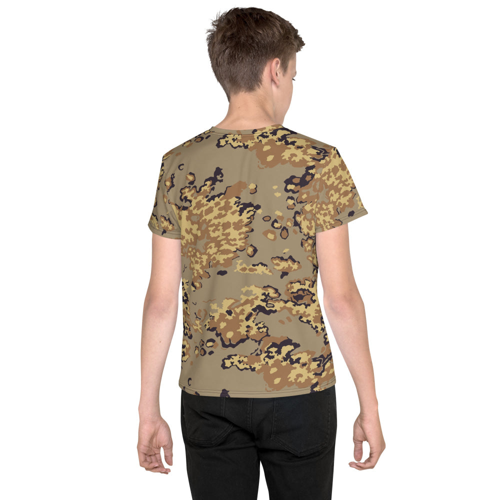 Russian Partizan SS Leto Fall CAMO Youth crew neck t-shirt - Crew Neck T-shirt