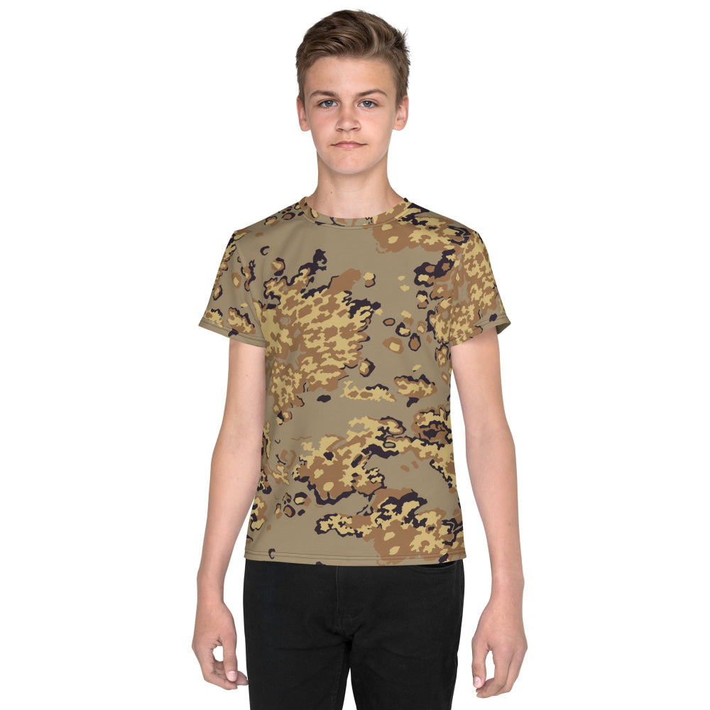 Russian Partizan SS Leto Fall CAMO Youth crew neck t-shirt - 8 - Crew Neck T-shirt