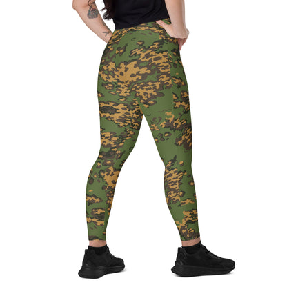 Russian Partizan SS Leto CAMO Leggings with pockets - 2XS - Womens With Pockets