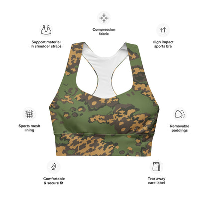 Russian Partizan SS Leto CAMO Longline sports bra - Womens Sports Bra