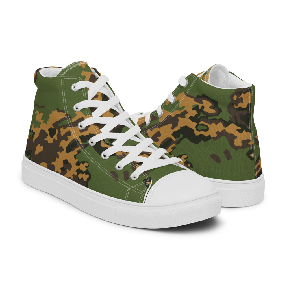 Russian Partizan SS Leto CAMO Men’s high top canvas shoes - Mens High Top Canvas Shoes