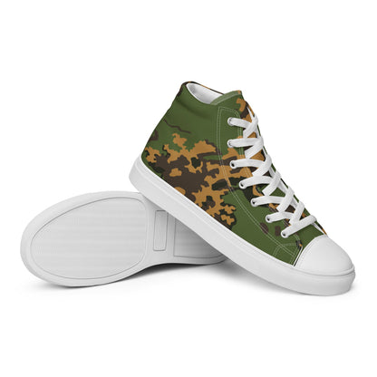 Russian Partizan SS Leto CAMO Men’s high top canvas shoes - Mens High Top Canvas Shoes