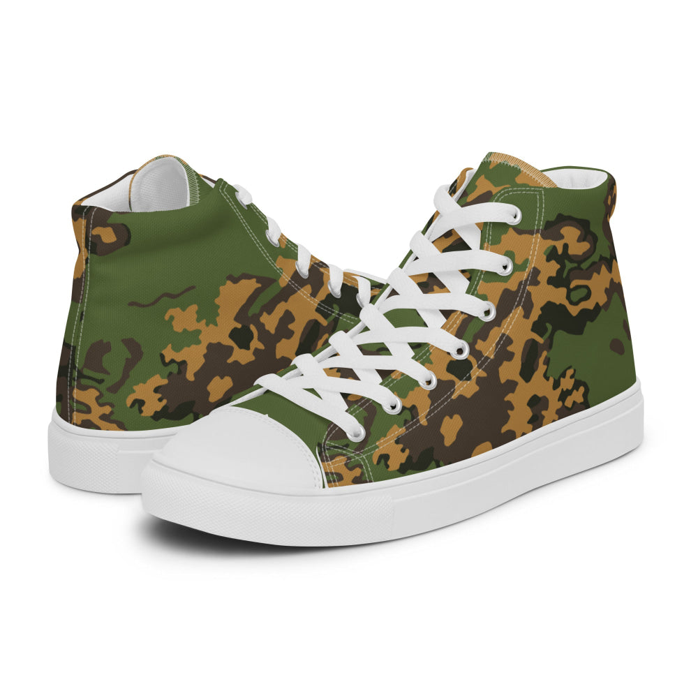 Russian Partizan SS Leto CAMO Men’s high top canvas shoes - Mens High Top Canvas Shoes