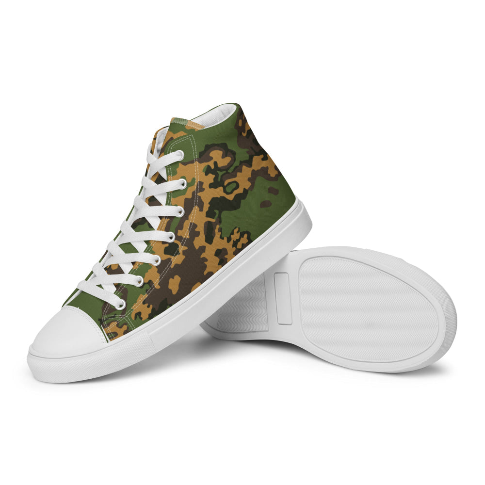 Russian Partizan SS Leto CAMO Men’s high top canvas shoes - Mens High Top Canvas Shoes