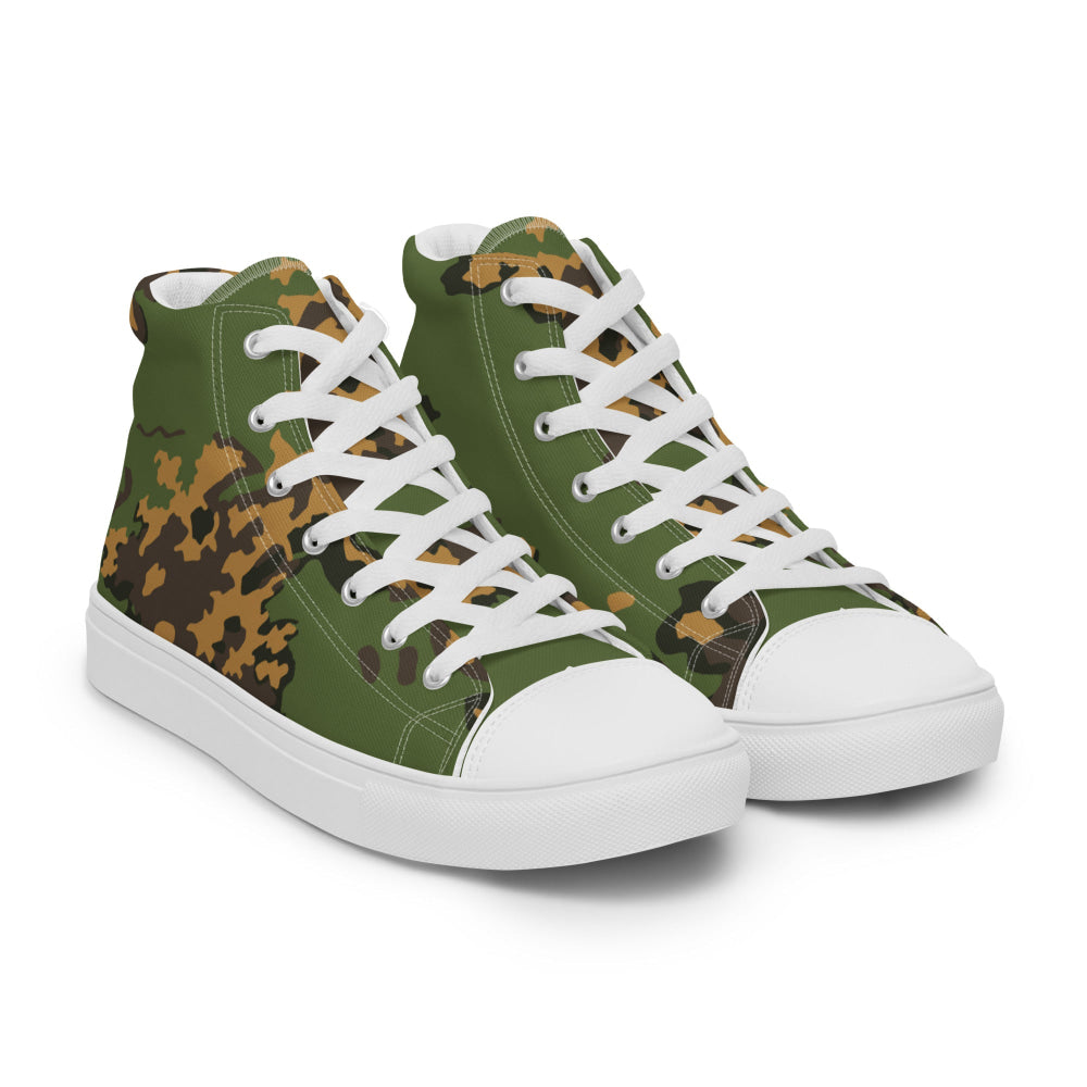 Russian Partizan SS Leto CAMO Men’s high top canvas shoes - Mens High Top Canvas Shoes