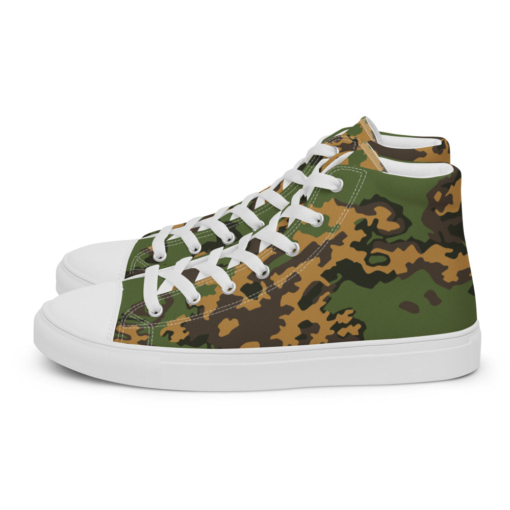 Russian Partizan SS Leto CAMO Men’s high top canvas shoes - Mens High Top Canvas Shoes