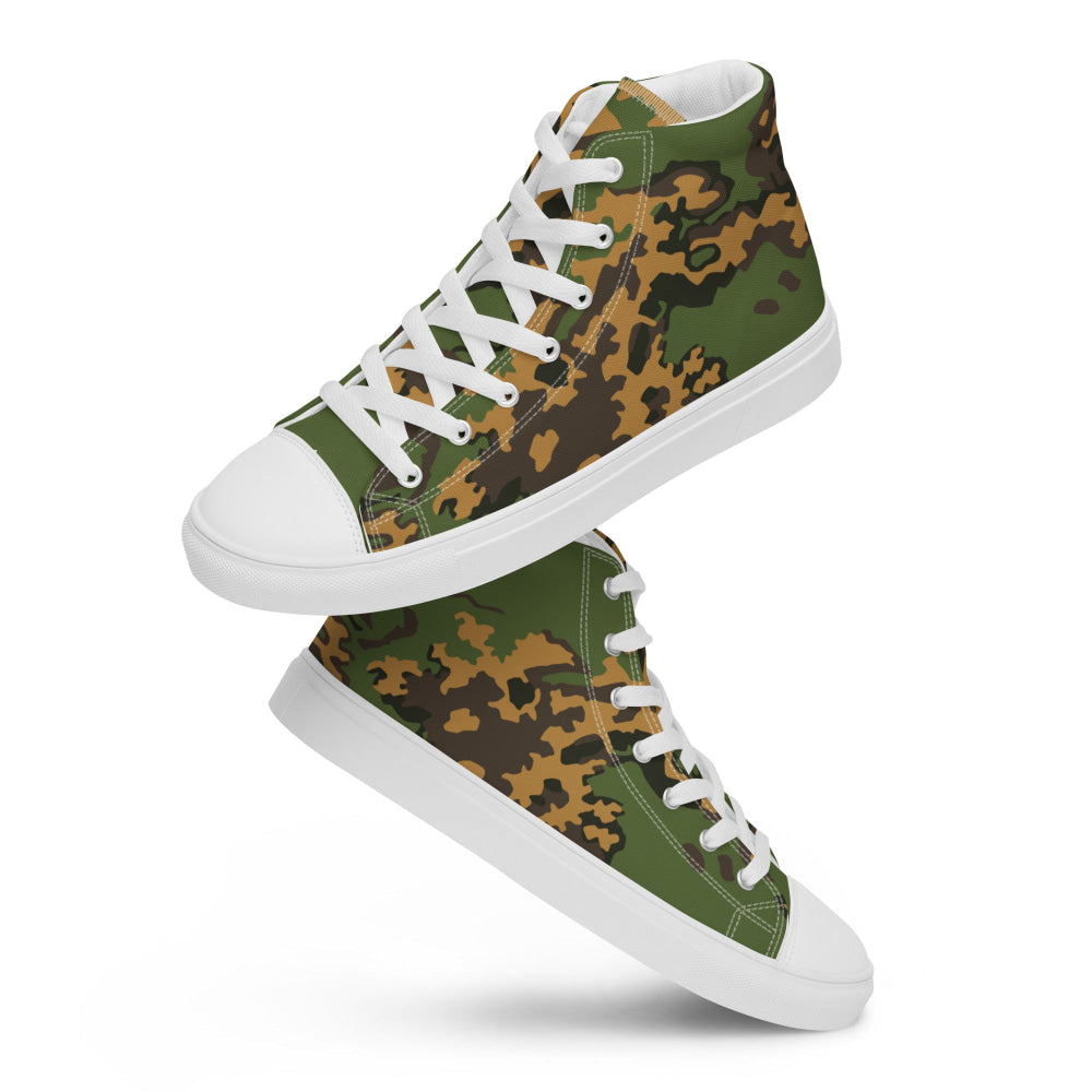 Russian Partizan SS Leto CAMO Men’s high top canvas shoes - Mens High Top Canvas Shoes