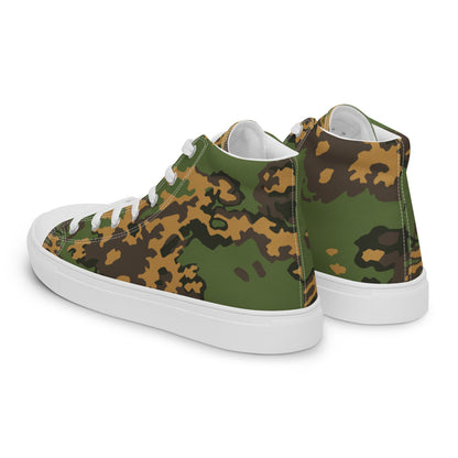 Russian Partizan SS Leto CAMO Men’s high top canvas shoes - Mens High Top Canvas Shoes