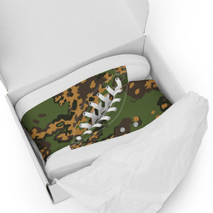 Russian Partizan SS Leto CAMO Men’s high top canvas shoes - Mens High Top Canvas Shoes