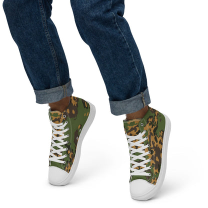 Russian Partizan SS Leto CAMO Men’s high top canvas shoes - Mens High Top Canvas Shoes