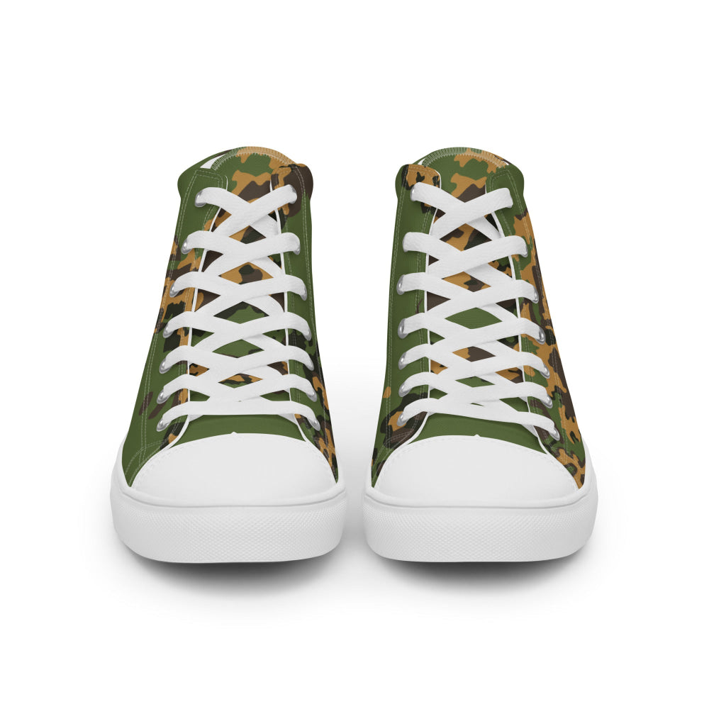 Russian Partizan SS Leto CAMO Men’s high top canvas shoes - Mens High Top Canvas Shoes