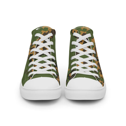 Russian Partizan SS Leto CAMO Men’s high top canvas shoes - Mens High Top Canvas Shoes