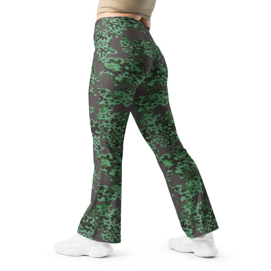 Russian Partizan SS Leto Spring CAMO Flare leggings - 2XS - Womens Leggings