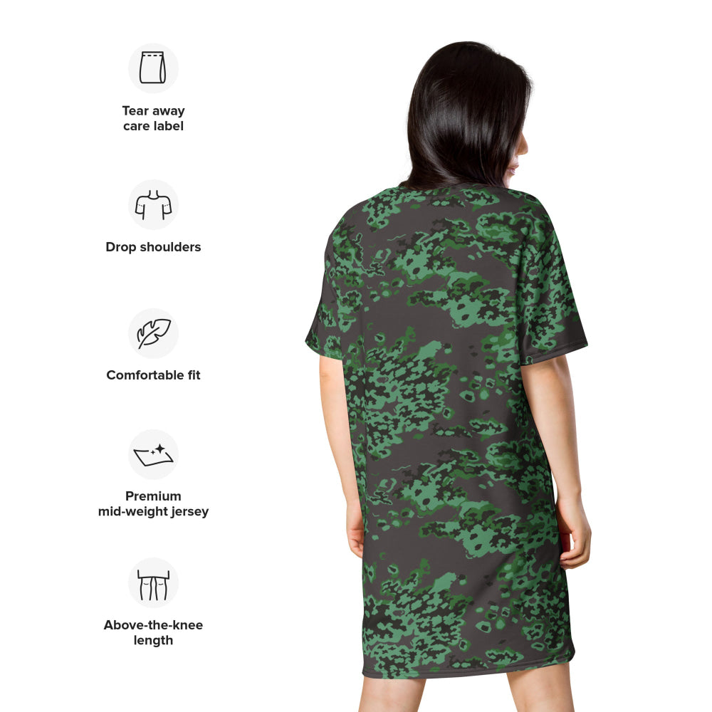 Russian Partizan SS Leto Spring CAMO T-shirt dress - Womens T-Shirt Dress