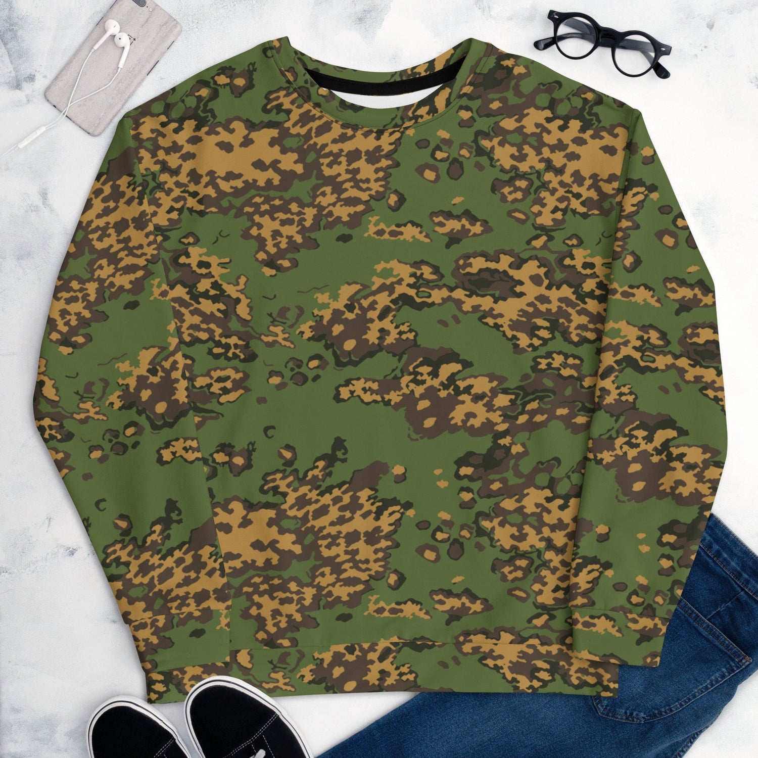 Russian Partizan SS Leto CAMO Unisex Sweatshirt - Sweatshirts