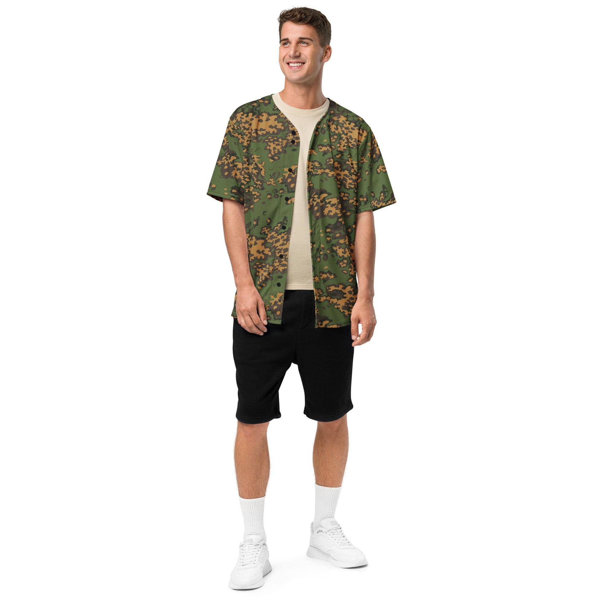 Russian Partizan Summer CAMO baseball jersey - Baseball Jerseys
