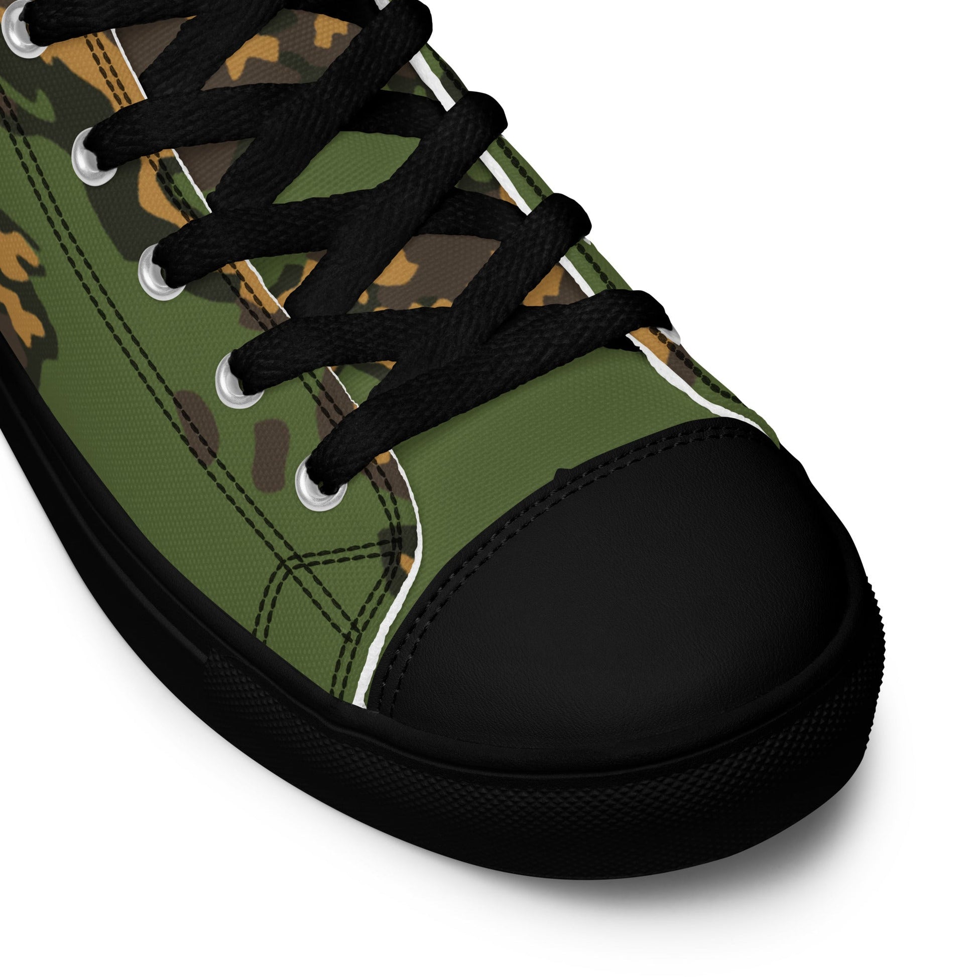 Russian Partizan Summer CAMO Mens high top canvas shoes - High Top Canvas Shoes