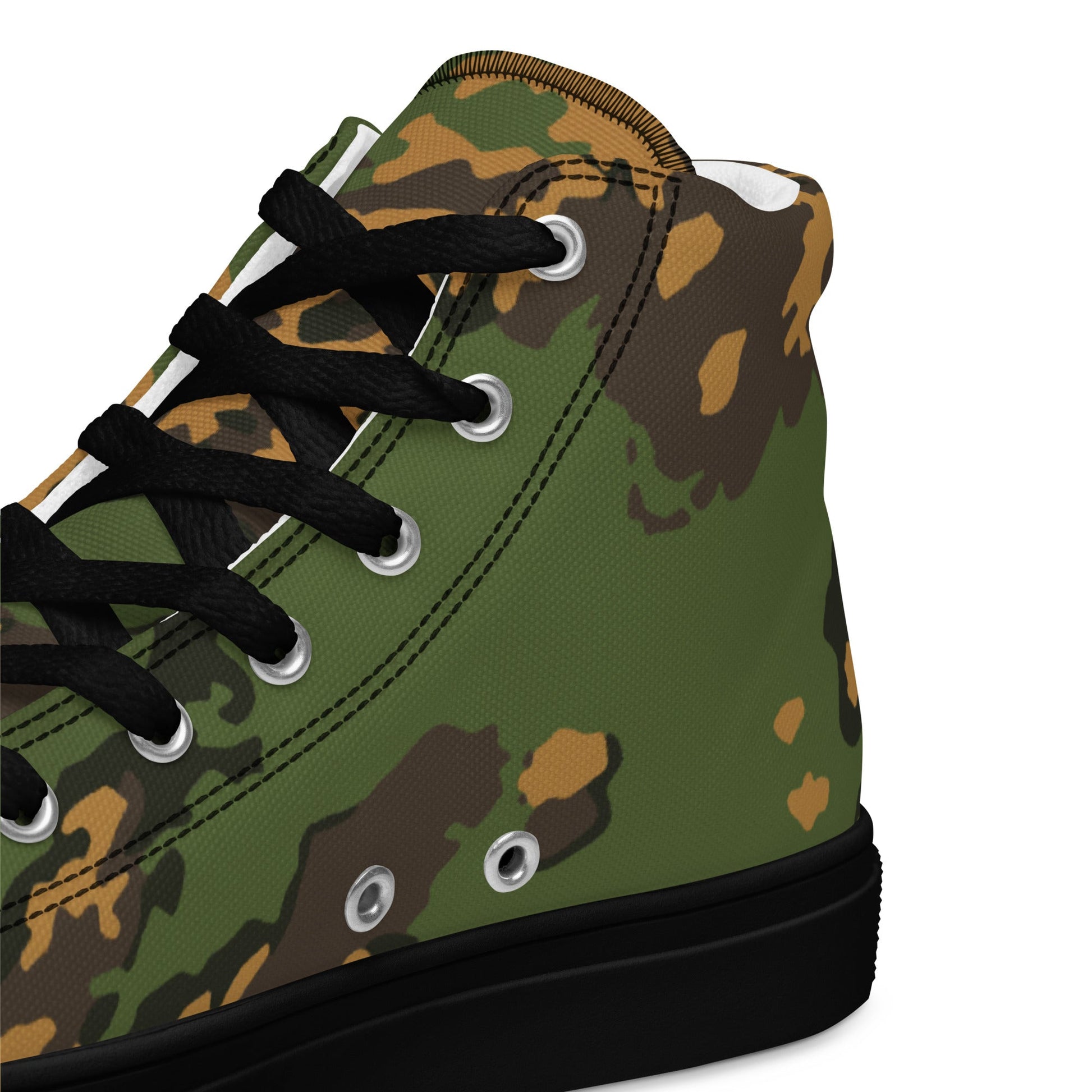 Russian Partizan Summer CAMO Mens high top canvas shoes - High Top Canvas Shoes