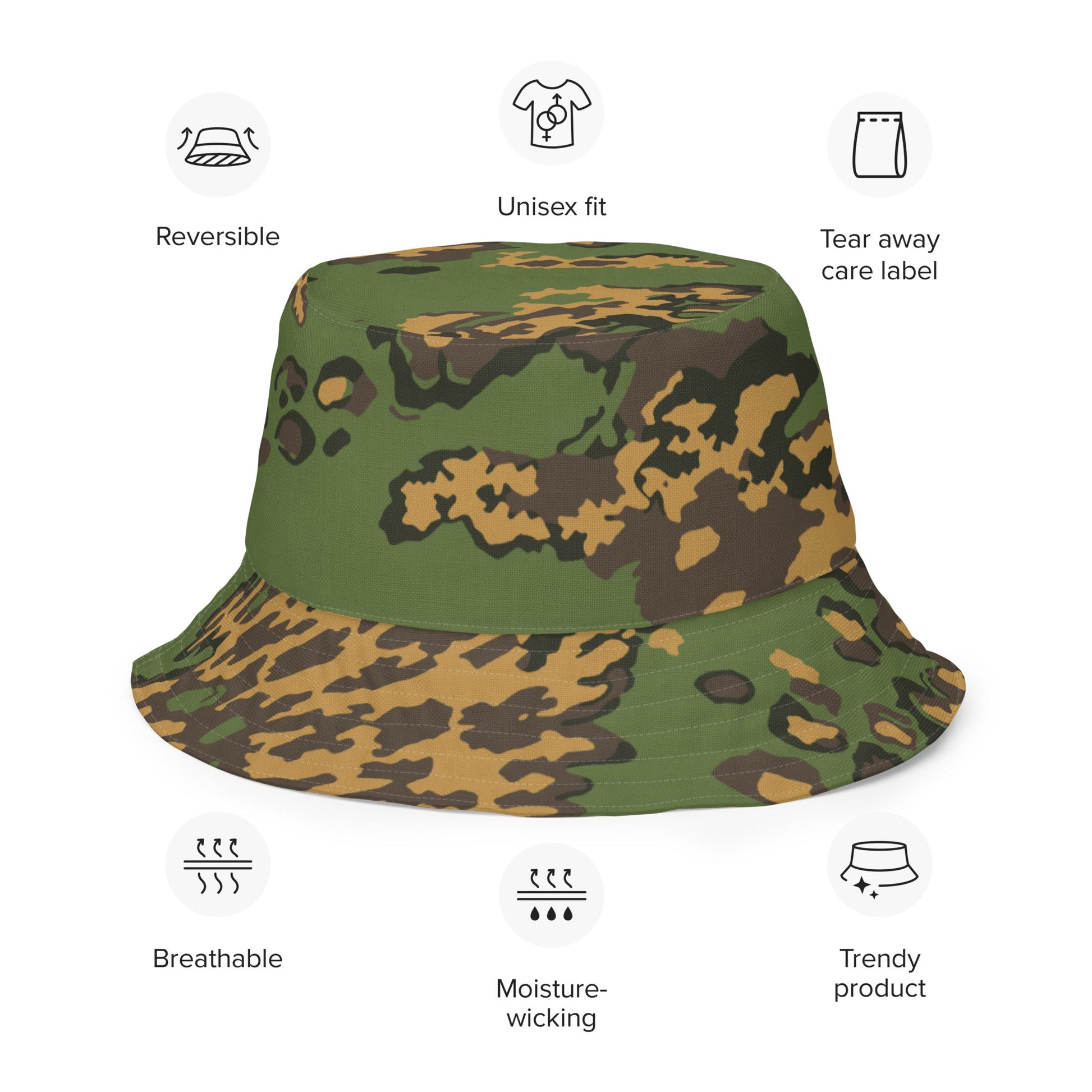 Russian Partizan Summer CAMO Reversible bucket hat Bucket Hats
