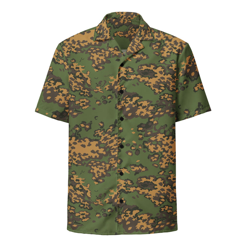 Partizan Summer CAMO Unisex Short-Sleeve Button Shirt - Button-Up