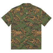 Partizan Summer CAMO Unisex Short-Sleeve Button Shirt - 2XS - Button-Up