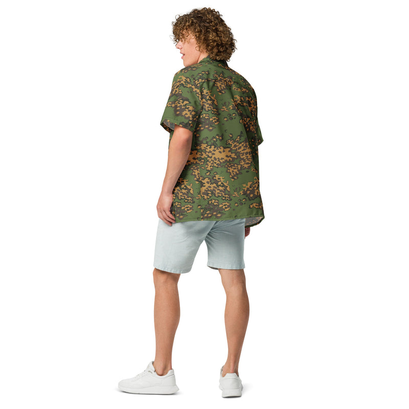 Partizan Summer CAMO Unisex Short-Sleeve Button Shirt - Button-Up