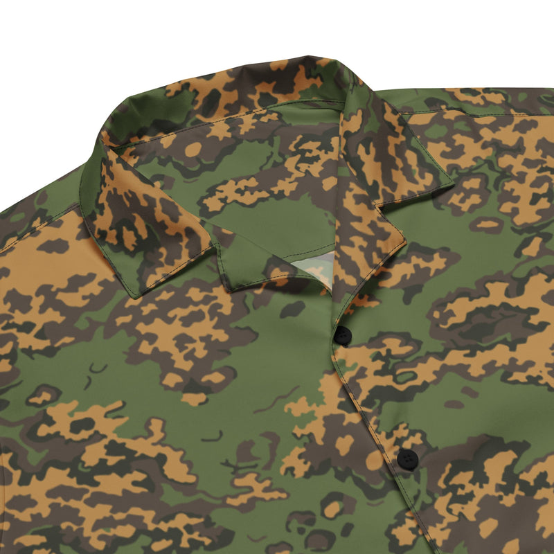 Partizan Summer CAMO Unisex Short-Sleeve Button Shirt - Button-Up