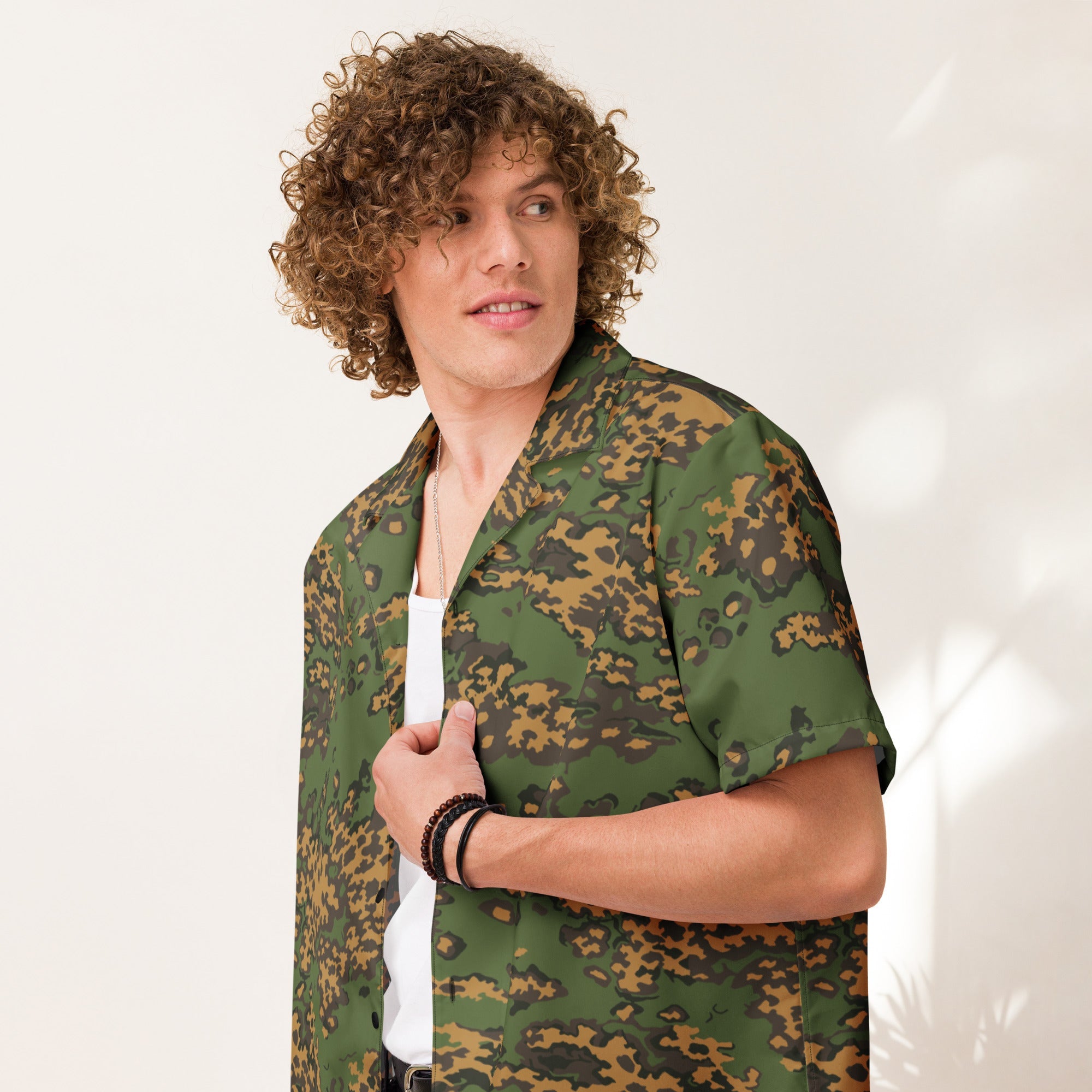 CAMO HQ - Russian Partizan Summer CAMO Unisex Short-Sleeve Button