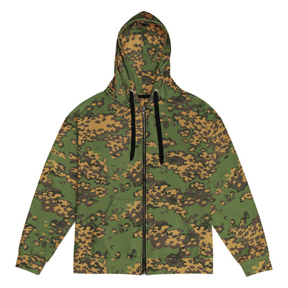 Russian Partizan Summer CAMO Unisex zip hoodie - 2XS - Zip Hoodies