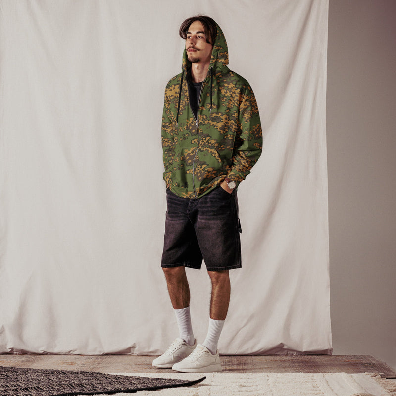 Partizan Summer CAMO Unisex Zip Hoodie