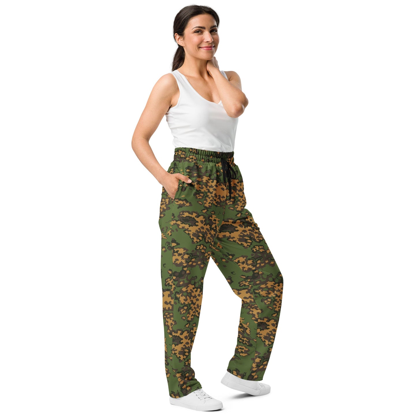 Russian Partizan Summer CAMO Unisex Wide-Leg Joggers